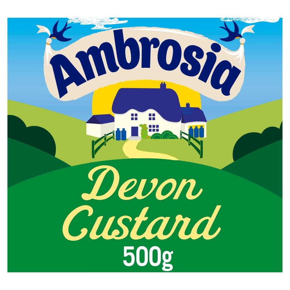 Ambrosia Devon Custard Dessert Carton 500g
