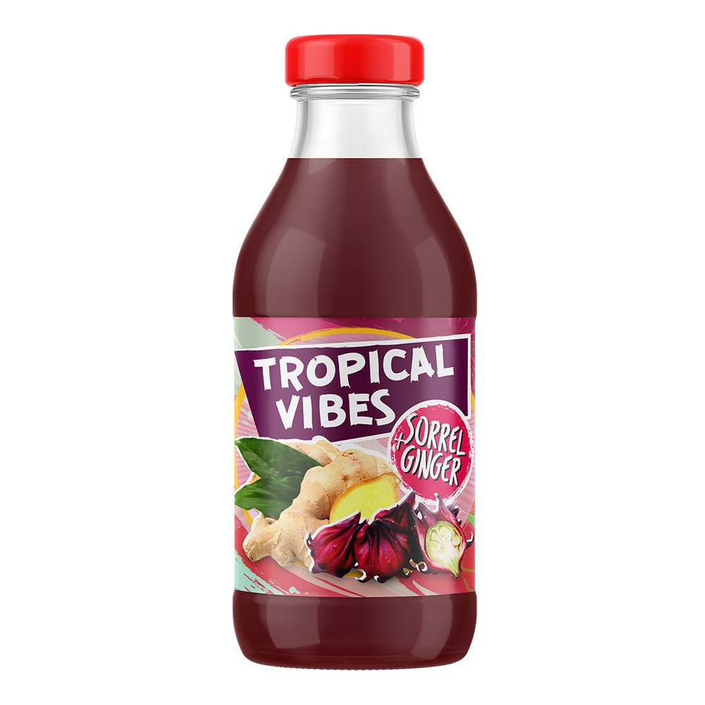 Tropical Vibes Sorrel & Ginger 300ml