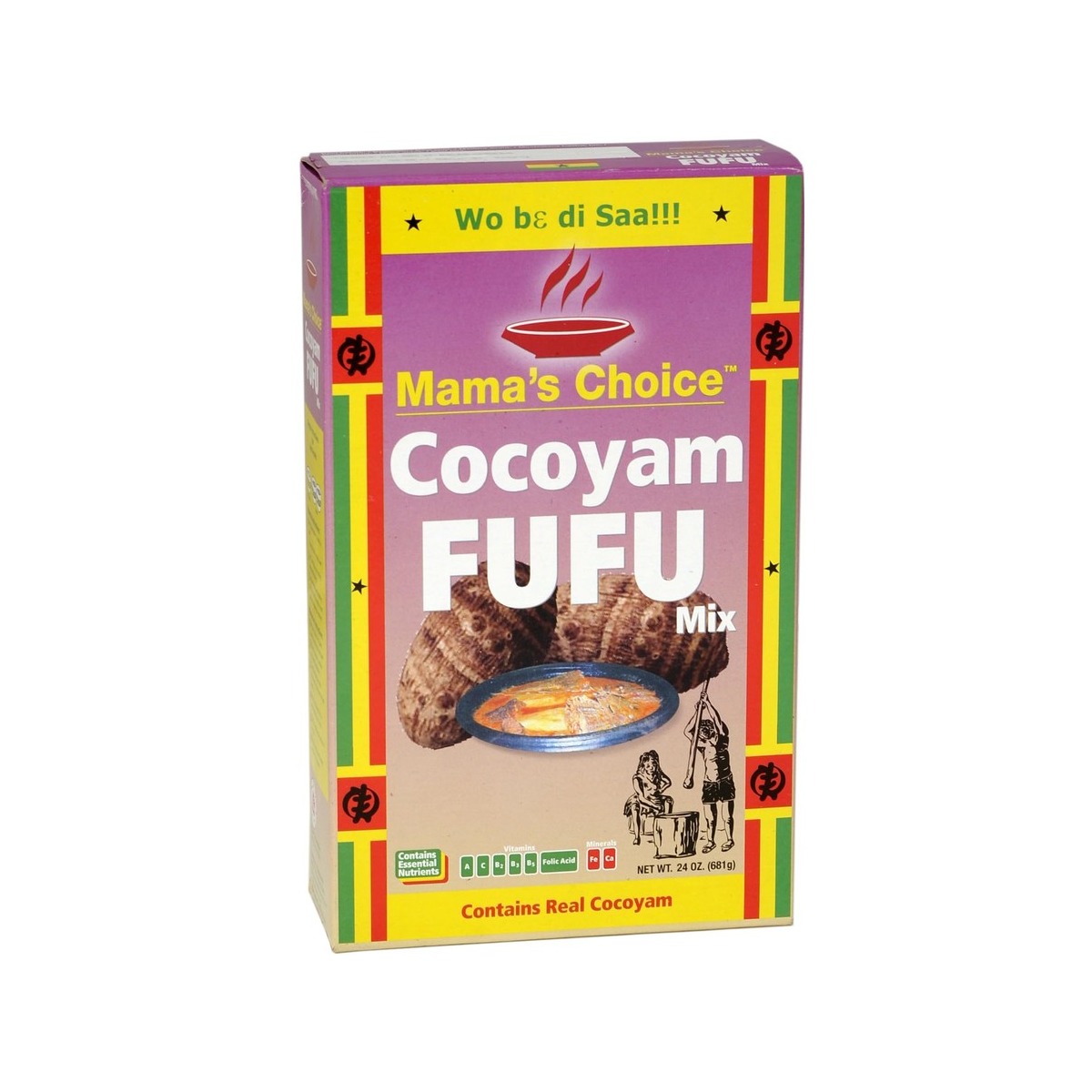 Mama's Choice Cocoyam Fufu 624g