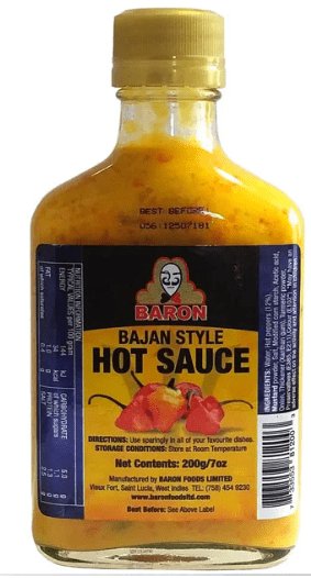 Baron Bajan Hot Sauce