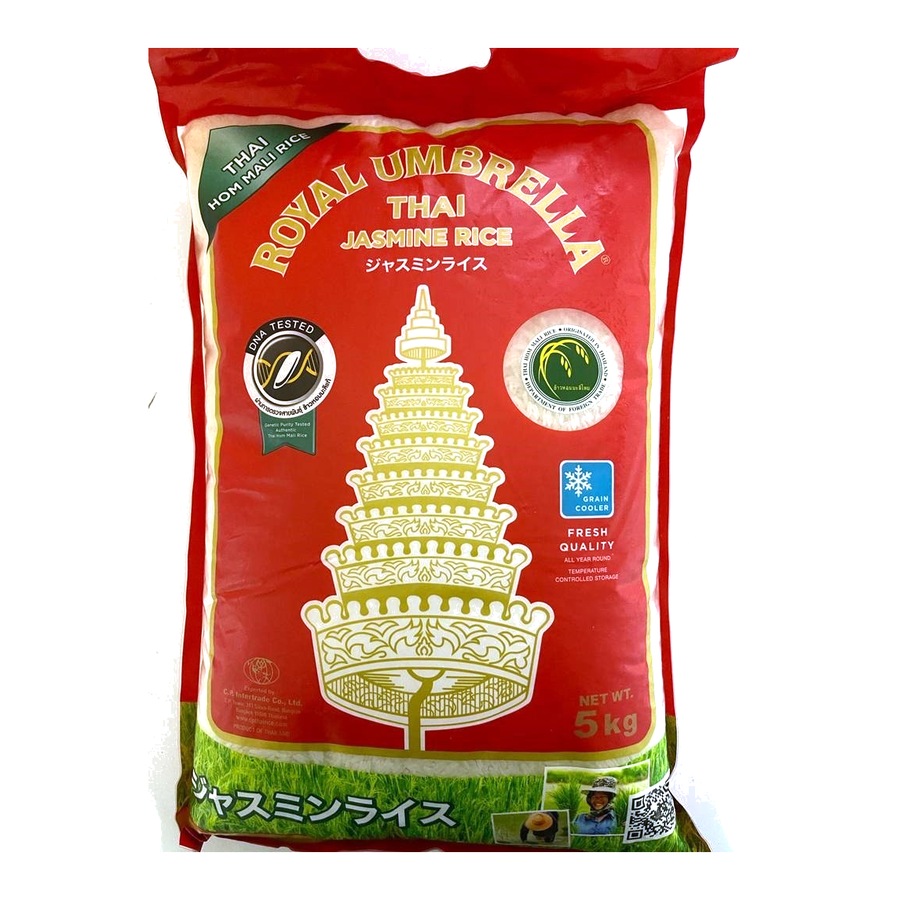 Royal Umbrella Thai Jasmine Rice 5kg