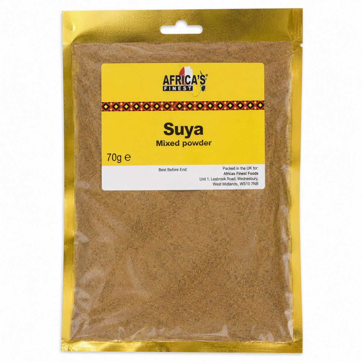 Africa's Finest Suya Mixed Powder 70g