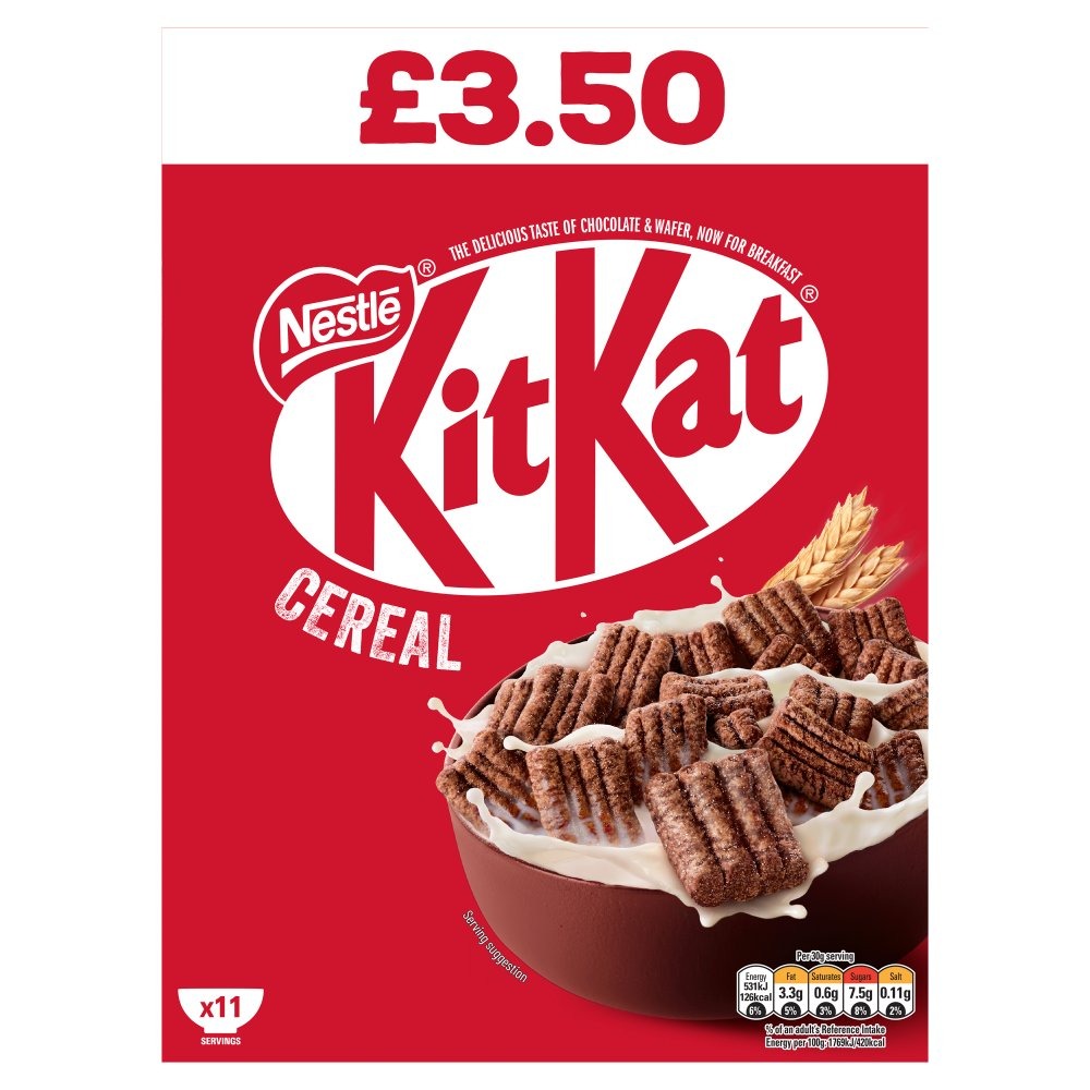 Nestlé KitKat Milk Chocolate Breakfast Cereal 330g