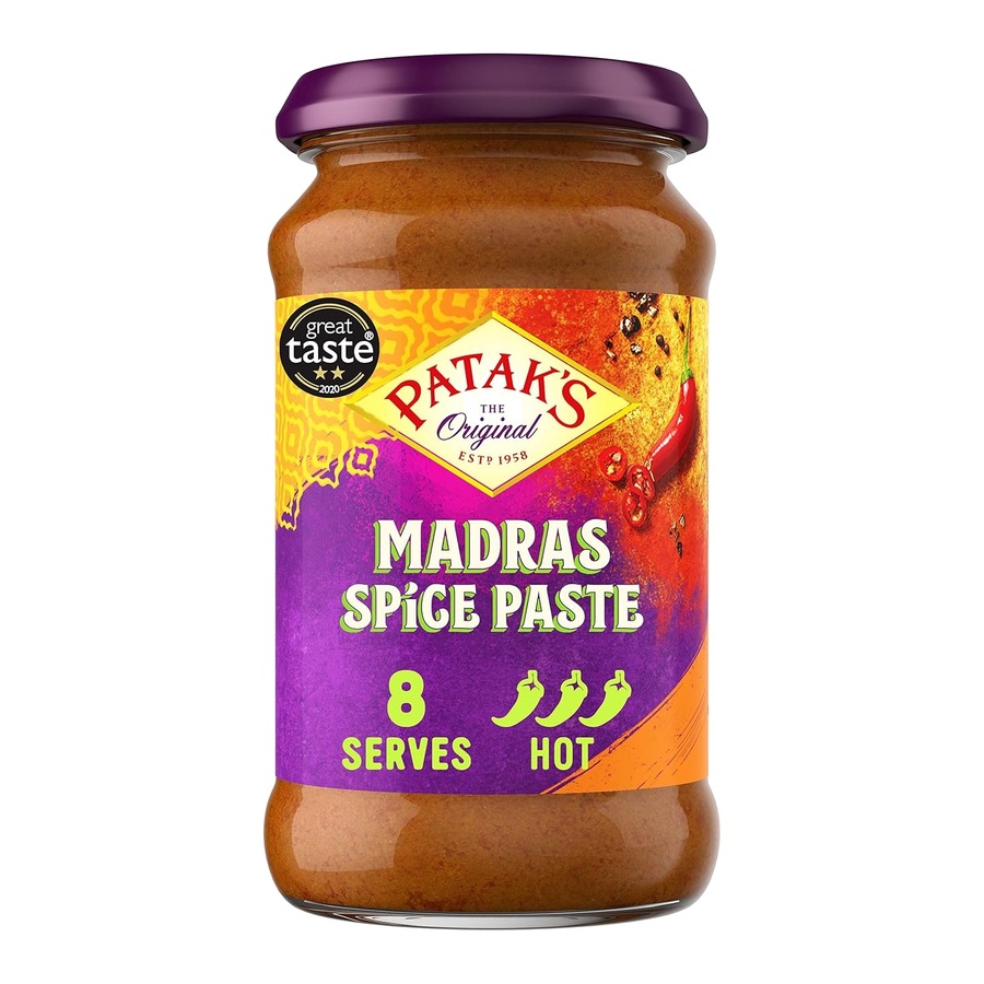 Patak's Madras Curry Paste 283g