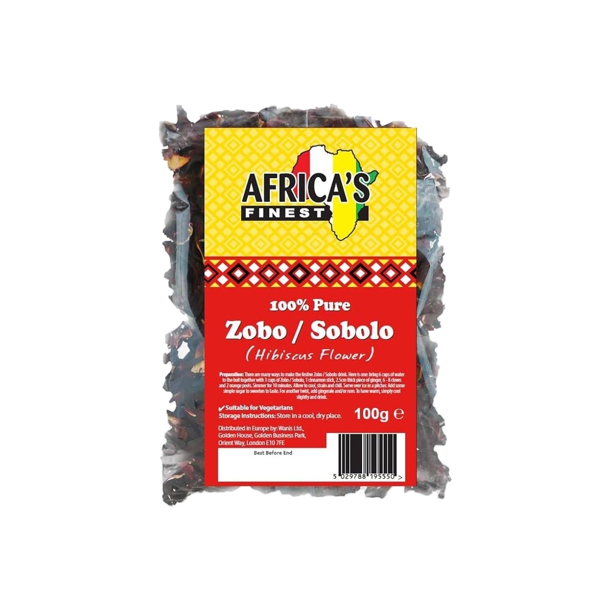 Africa's Finest Pure Zobo (Sobolo) 100g