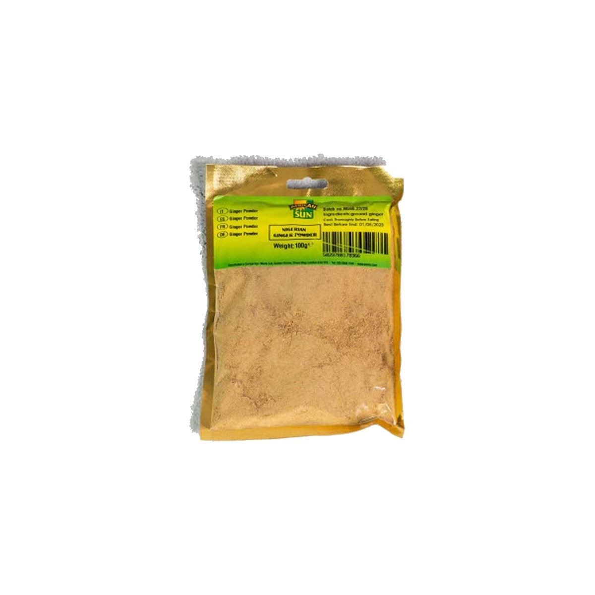 African Sun Nigerian Ginger Powder 100g