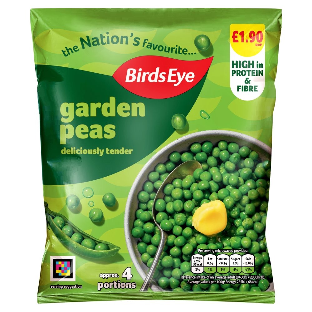 Birds Eye Garden Peas 375g