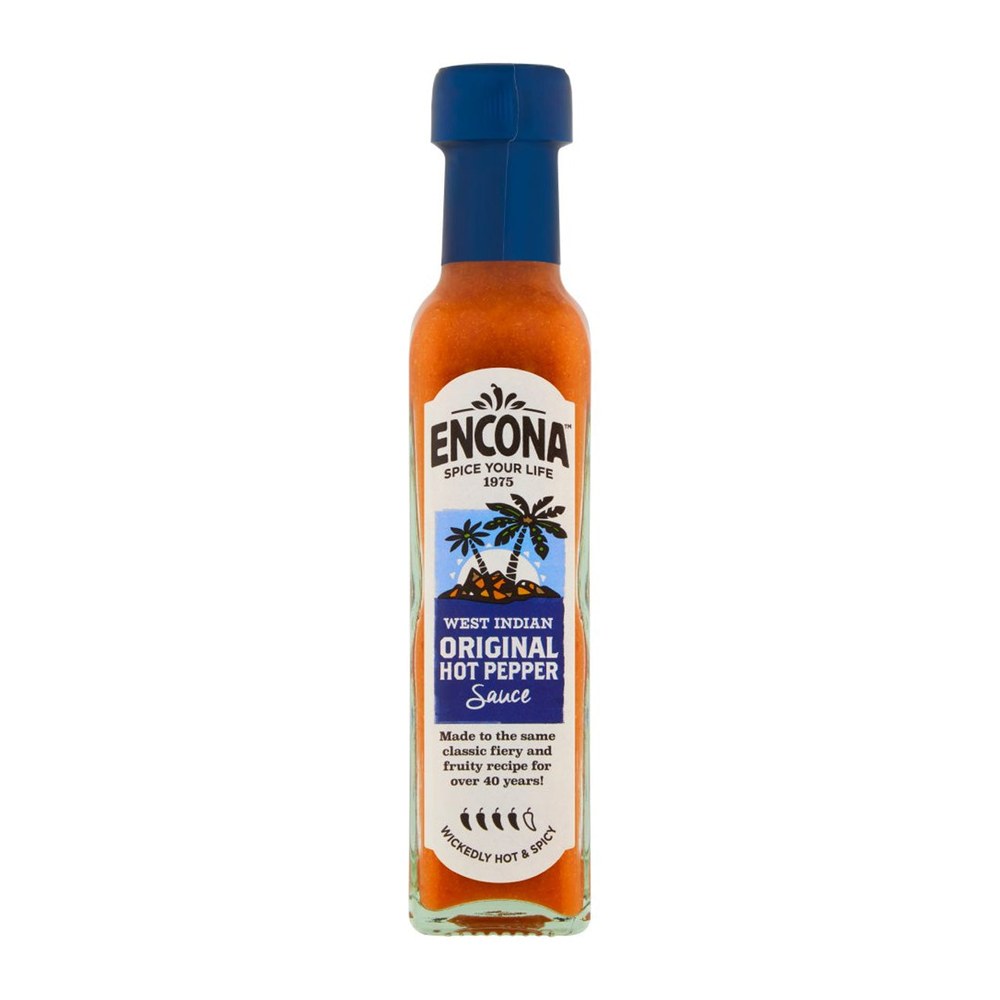 Encona West Indian Original Hot Pepper Sauce 142ml