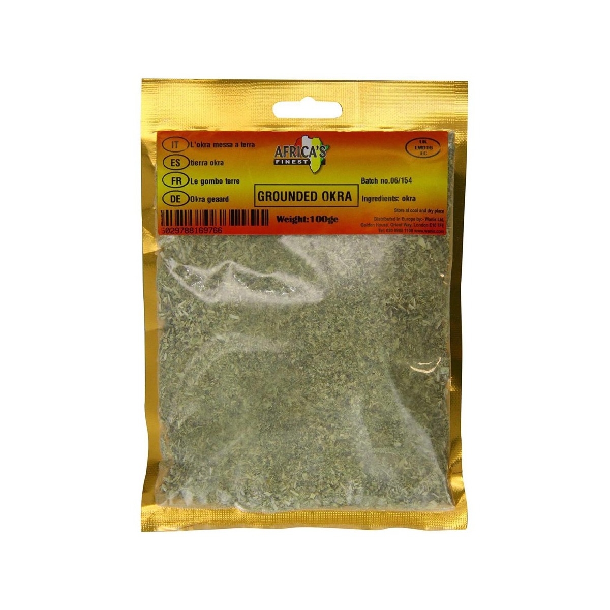 Africa's Finest Ground Okra 100g