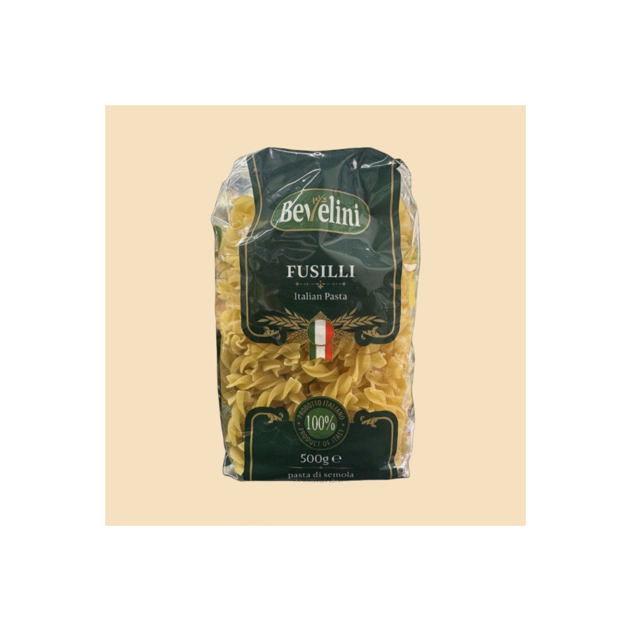 Bevelini Italian Fusilli Pasta 500g