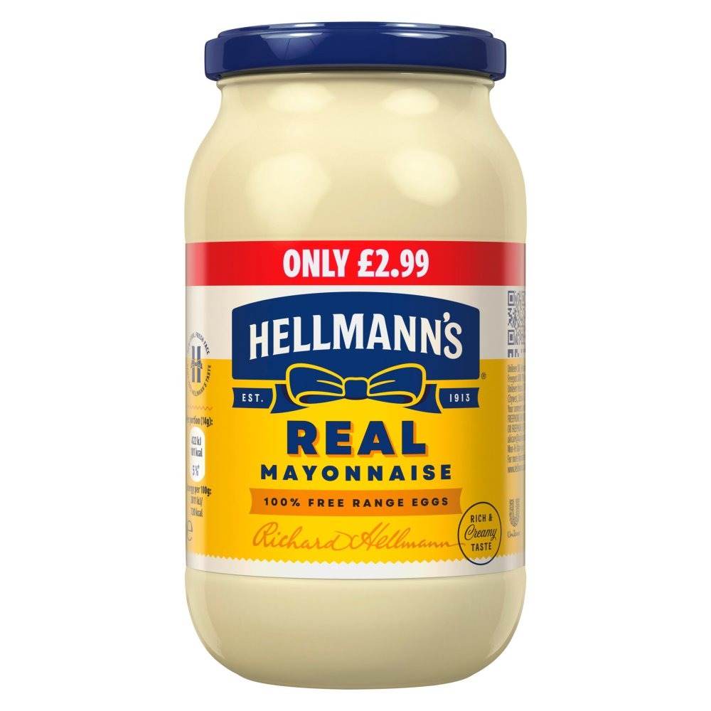 Hellmann's Real Mayonnaise 400g