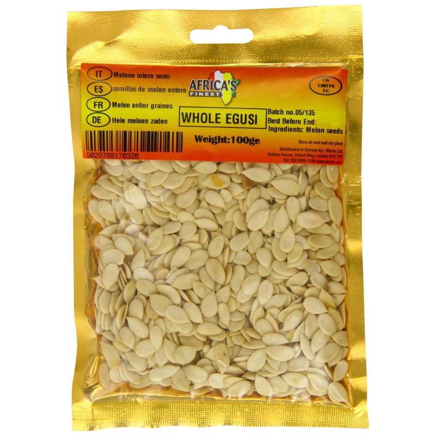 Africa's Finest Whole Egusi 100g