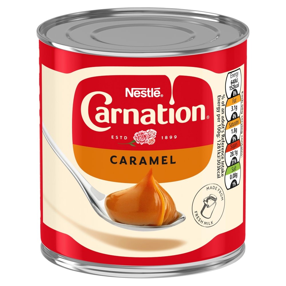 Carnation Caramel Sweetened Condensed Milk Dessert Filling 397g tin
