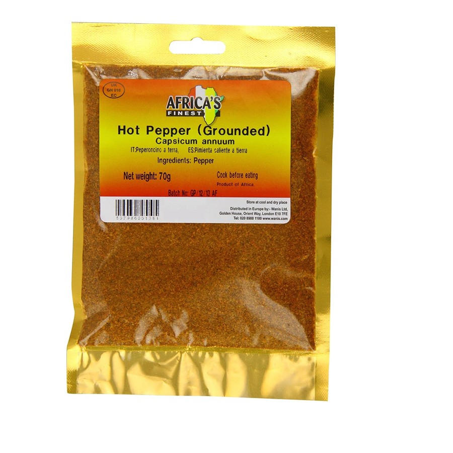 Africa's Finest Ground Hot Pepper 70g