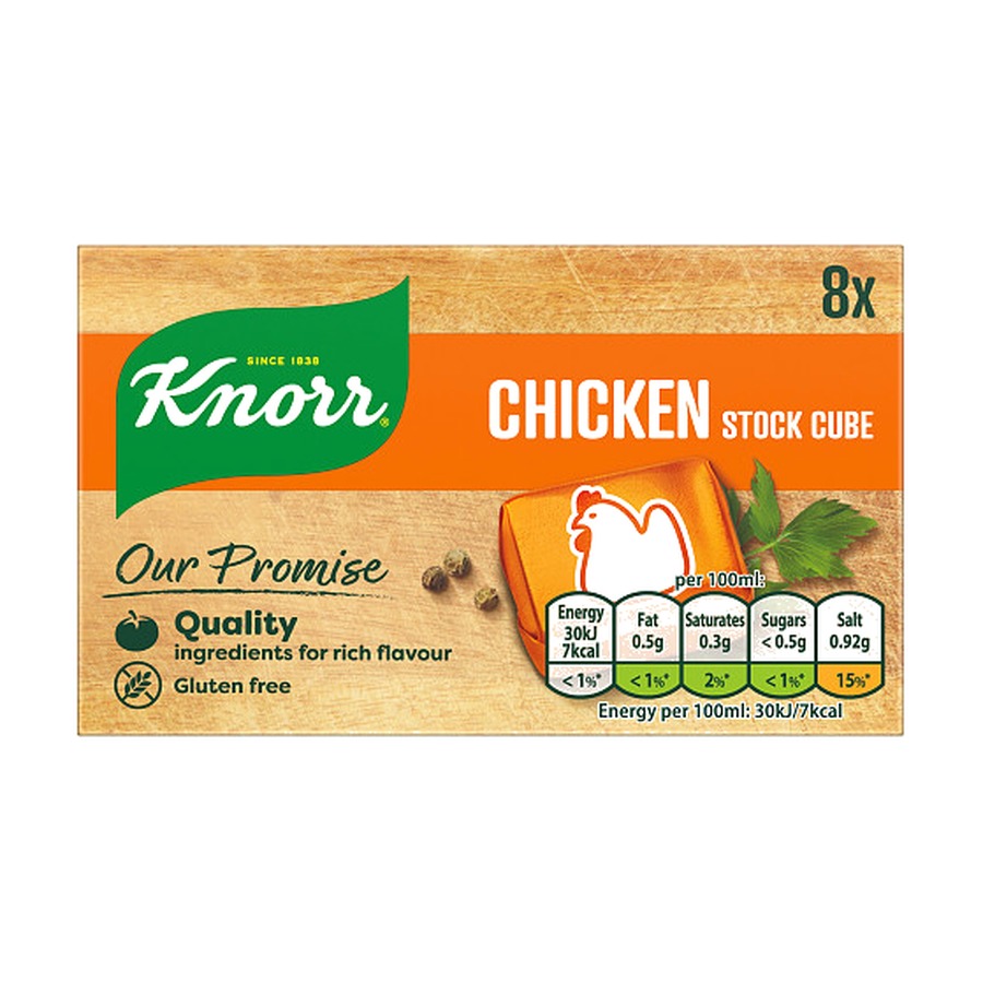 Knorr Chicken Stock Cubes 8s