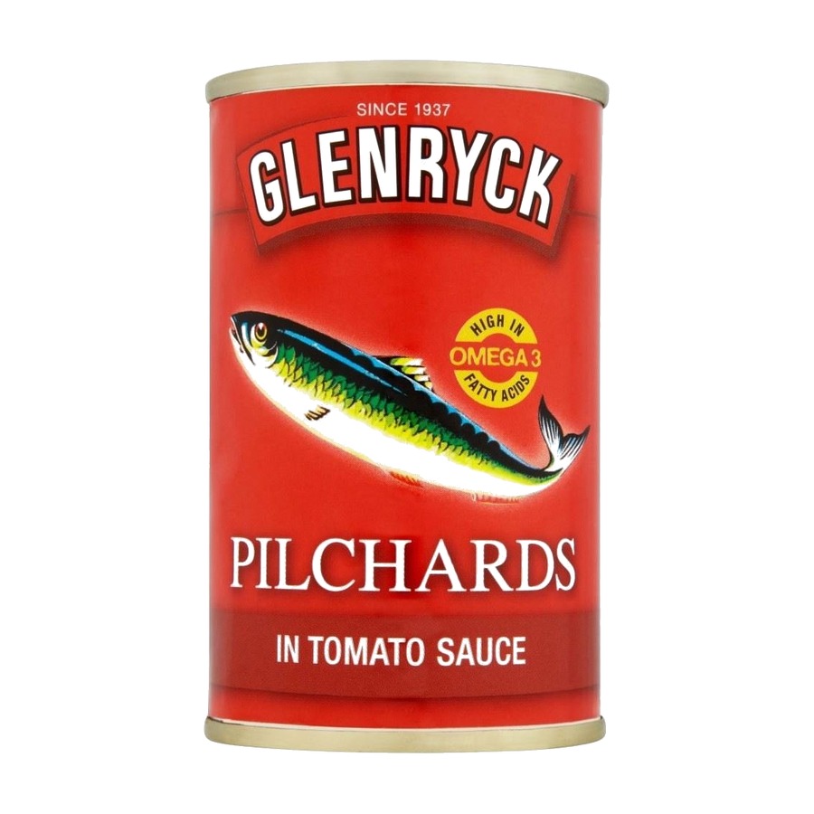 Glenryck Pilchards in Tomato Sauce 155g