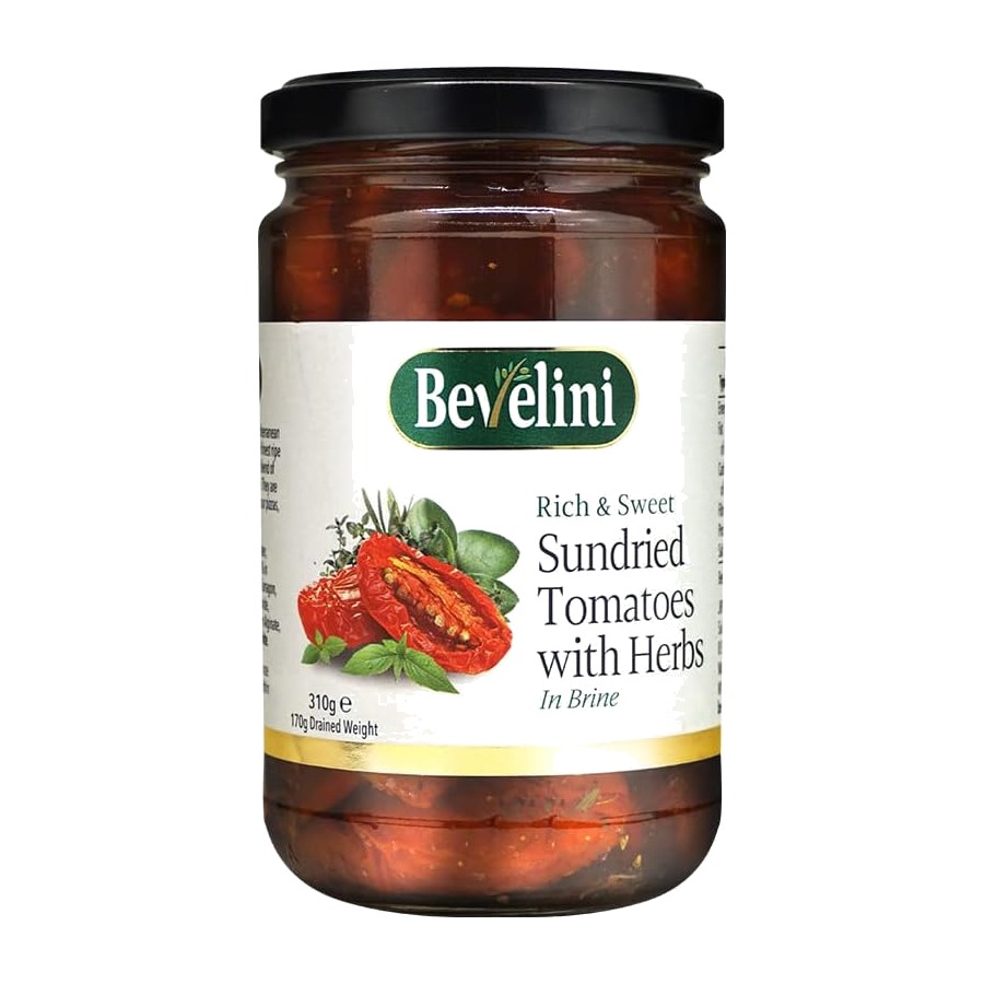 Bevelini Sundried Tomatoes with Herbs 310g