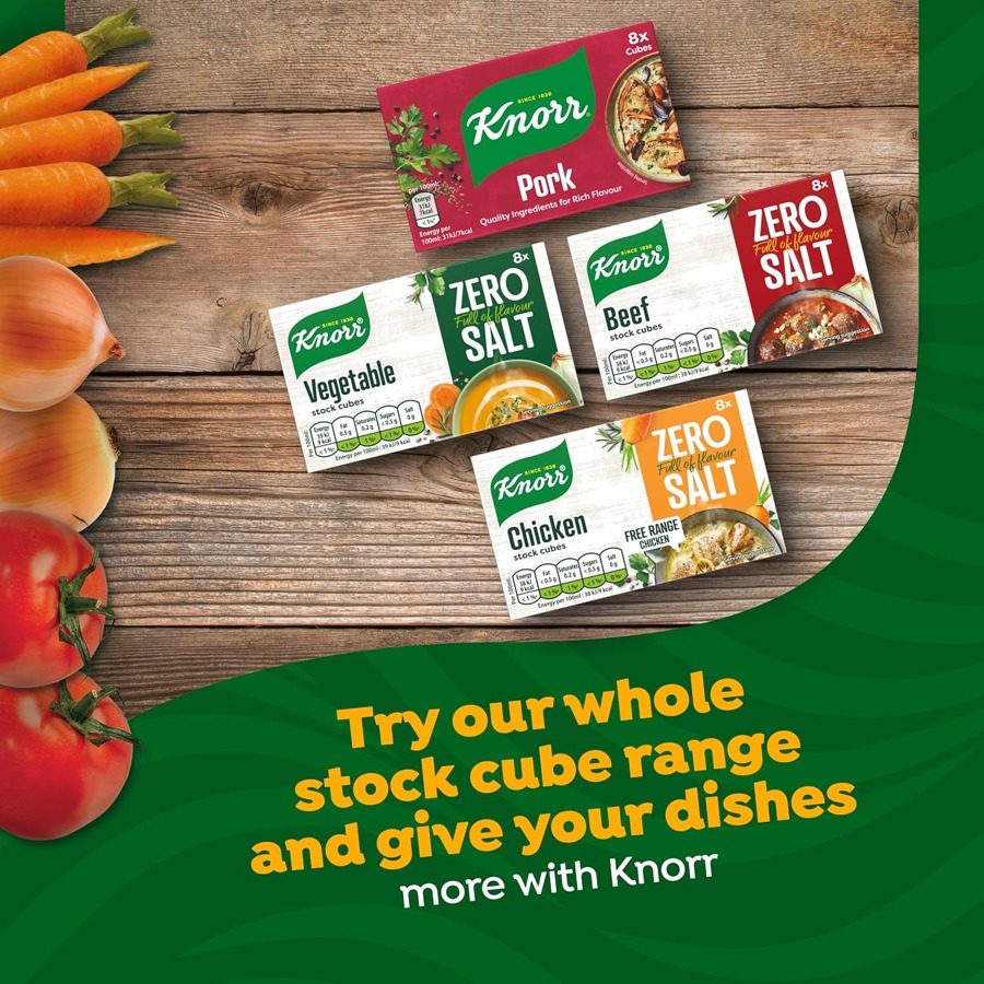 Knorr Beef Stock Cubes 8s