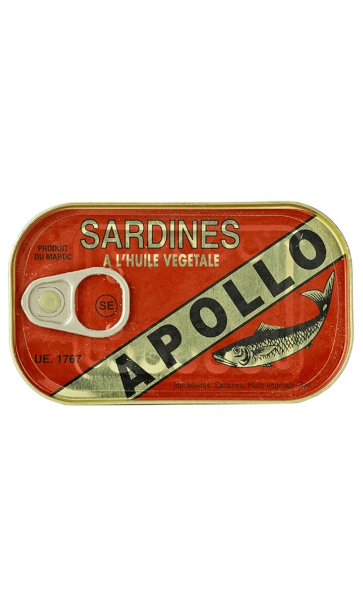 Apollo Sardines in Vegetable Oil 125g