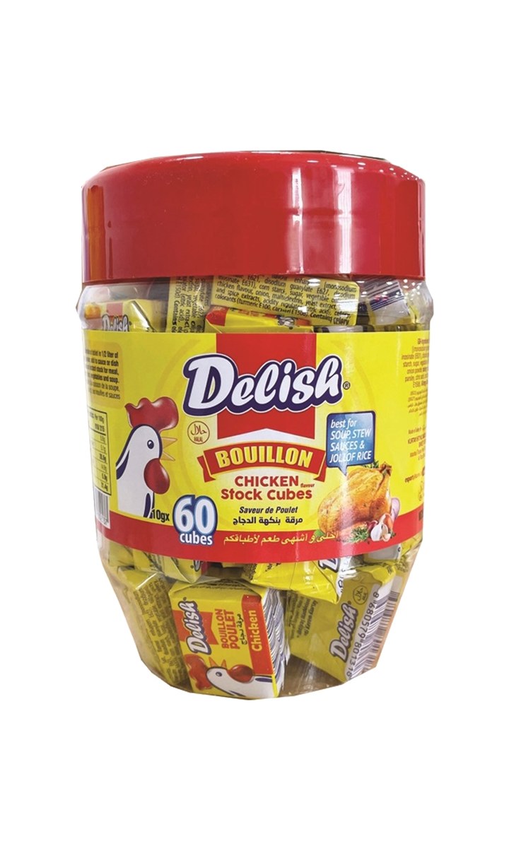 Delish Chicken Seasoning Cubes 60 x 10g
