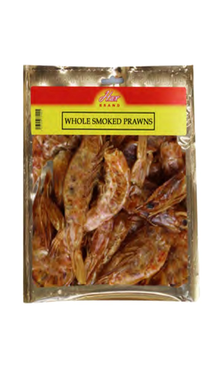 Hax Whole Smoked Prawns 80g