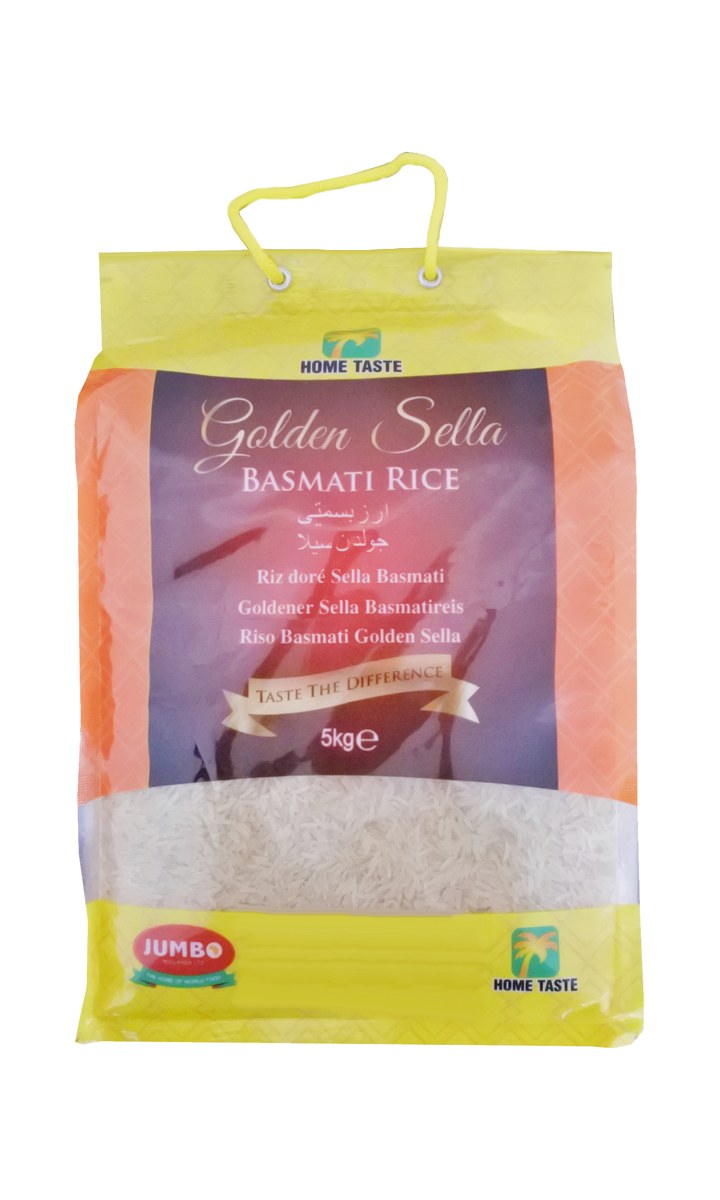 Home Taste Golden Sella Basmati Rice 5kg