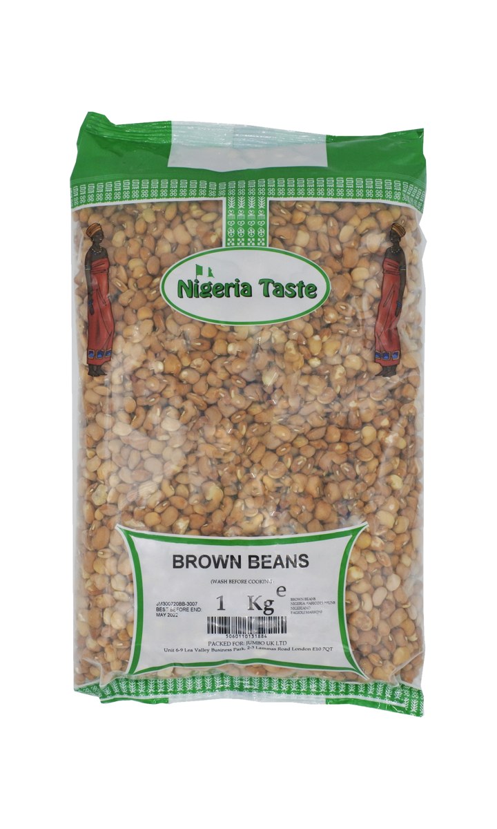 Nigeria Taste Brown Beans 1kg