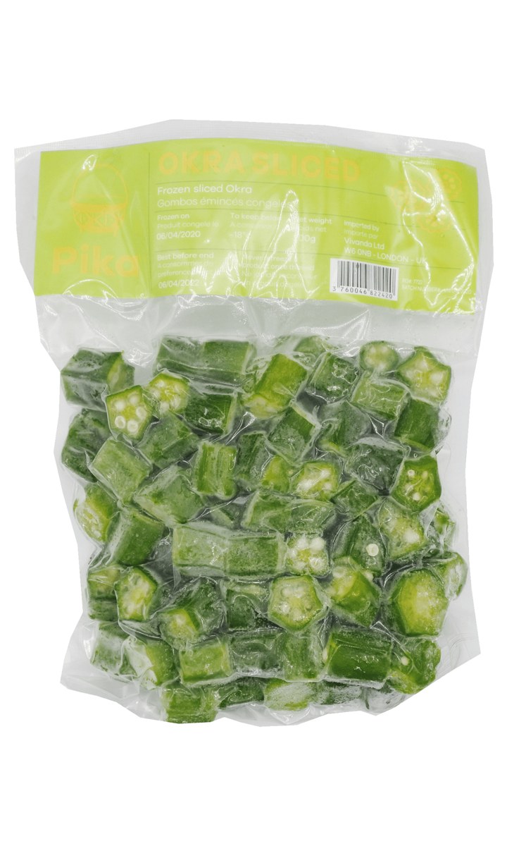 Pika Sliced Okra 400g (Frozen)